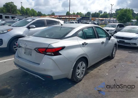 2021 Nissan Versa S Xtronic Cvt из США, поврежденный, VIN 3N1CN8DV1ML809375